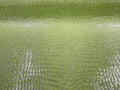 Alligator Embossed Vinyl Leather Fabric - Different Colors - Sold By The Yard