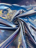 Latex Shiny Vinyl - 4 Way Stretch Milliskin Vinyl Spandex Latex Fabric Sold by Yard (Pick A Color)