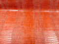 Crocodile Faux Leather Vinyl - 3D Scales Vinyl Crocodile Fabric - Different Colors - Sold By Yard