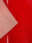 Metallic Glitter Vinyl Fabric - Shiny Sparkle Glitter Leather PVC - Upholstery By The Yard