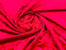 Crushed Velvet Fabric - 60''  Stretch Velvet Solid Fabric for Apparel, Craft, Sewing - By Yard
