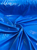 Latex Shiny Vinyl - 4 Way Stretch Milliskin Vinyl Spandex Latex Fabric Sold by Yard (Pick A Color)