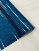 Metallic Glitter Vinyl Fabric - Shiny Sparkle Glitter Leather PVC - Upholstery By The Yard