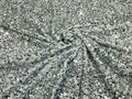 Velvet Stretch Sequins - 2 Way Stretch Sequins on Velvet Fabric 58/60” - Pick Color - 30 Yard Roll