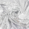 Mini Glitz Sequins - Shiny Sequins Embroidered on Mesh Fabric - Pick Color - 30 Yard Roll