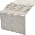 12" Sequins Table Runner - High Quality Shiny Sequin Fabric Table Runners (Pick Color & Size)