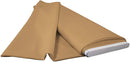 Polyester Poplin - Flat Fold Solid Color 60" Fabric Bolt - Pick Color -  100 Yard Roll