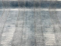 Crocodile Faux Leather Vinyl - 3D Scales Vinyl Crocodile Fabric - Different Colors - Sold By Yard