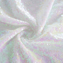 Mini Glitz Sequins - Shiny Sequins Embroidered on Mesh Fabric - Pick Color - 30 Yard Roll