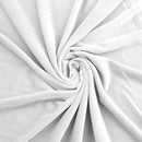 Stretch Velvet Fabric - 60''  Stretch Velvet Solid Fabric for Apparel, Craft, Sewing - 20 Yard Roll