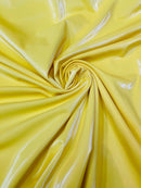 Latex Shiny Vinyl - 4 Way Stretch Milliskin Vinyl Spandex Latex Fabric Sold by Yard (Pick A Color)