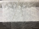 Guipure Lace Fabric - Ivory - Embroidered Bridal Wedding Dress Design Fabrics Sold By The Yard
