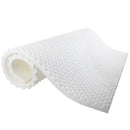 1.5" X 72" X 80" Covers 40sq Ft.  Acoustics Foam 1.5" Acoustic Foam White Egg Crate