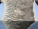 4 Way Stretch - Gold - Vines Design Sequins Fabric Embroidered On Mesh Sold By The Yard