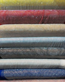 Fish Net Spandex Rhinestone Fabric - Gold - Solid Spandex Fish Net Design Fabric with Rhinestones by Yard