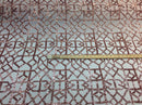 4 Way Stretch Geometric Sequins Mocha Mesh Lace Fabric Dress Fashion Sold By The Yard