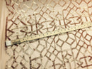 4 Way Stretch Geometric Sequins Gold Mesh Lace Fabric Dress Fashion Sold By The Yard