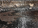 Mermaid Sequins Fabric Reversible 2 Way Stretch Matte-Shiny Rose Gold Flip Up Sequins Fabric By Yard