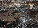 Mermaid Sequins Fabric Reversible 2 Way Stretch Matte-Shiny Rose Gold Flip Up Sequins Fabric By Yard