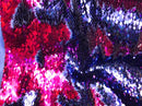 Flip Up Sequins Reversible Purple Shiny-Fuchsia Sequins Fabric Dresses-Nightgowns-Prom Gown By Yard