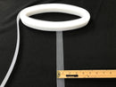 10 Yards 1 Inch WHITE Crinoline Horsehair Braid Trim-wedding-Prom-decorations.