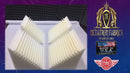 Acoustic Foam Bass Trap Studio Soundproofing Corner Wall 12" X 12" X 12" (8 PACK) Bass Trap White