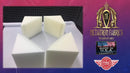 Acoustic Foam Bass Trap Studio Soundproofing Corner Wall 12" X 12" X 12" (8 PACK) Bass Trap White