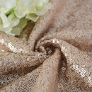 Mini Glitz Sequins - Matte Champagne - Stretch Shiny Sequins Mesh Fabric Sold By The Yard