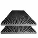 2" X 28" X 78" (2 pack) Acoustic Foam Egg Crate Panel Studio Soundproofing Foam Wall Panel