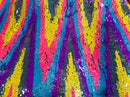 Zig Zag 4 Way Stretch - MultiColor