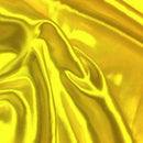Stretch 60" Charmeuse Satin Fabric - Super Soft Silky Satin - Pick Color - Sold By Roll