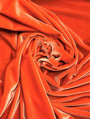 Velvet Stretch Fabric - Different Colors - Spandex Stretch Velvet Fabric 60'' Wide Sold By Yard
