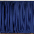 5 Feet x 10 Feet Royal Blue Polyester Poplin Backdrop Drape Curtain Photography Event Decor 1 Pair