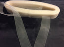 50 yards 2 Inches Ivory Crinoline Horsehair Braid Trim-Wedding-Bridal-Nightgown-Prom-Decorations