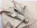 Silk Satin Charmeuse - Champagne - 2 Way Slight Stretch 58/60" Imitation Silk Satin Yard