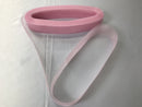 50 yards 2 Inches Pink Crinoline Horsehair Braid Trim-Wedding-Bridal-Nightgown-Prom-Decorations