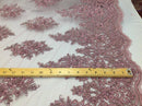 Wedding dresses Luxurious new Persian design for its embroidery mesh Lavander stones and sequins