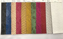 Vinyl Fabric - MAGENTA  Faux Viper Snake Skin Leather Upholstery - 3D Scales - By The Yard