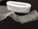 50 yards 4 Inches White Crinoline Horsehair Braid Trim-Wedding-Bridal-Nightgown-Prom-Decorations