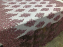 Wedding dresses Luxurious new Persian design for its embroidery mesh Lavander stones and sequins
