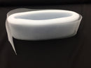 50 yards 4 Inches White Crinoline Horsehair Braid Trim-Wedding-Bridal-Nightgown-Prom-Decorations